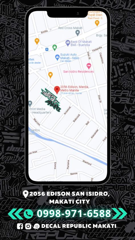 decal republic makati|Were located here! 2056 edison .